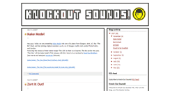 Desktop Screenshot of knockoutsounds.blogspot.com