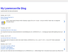 Tablet Screenshot of mylawrencevilleblog.blogspot.com