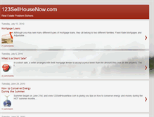 Tablet Screenshot of 123sellhousenow.blogspot.com