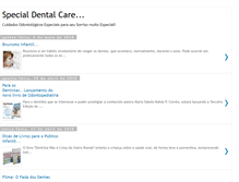 Tablet Screenshot of bloggerspecialdentalcare.blogspot.com