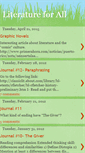 Mobile Screenshot of literatureforall-mrv.blogspot.com