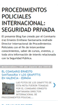 Mobile Screenshot of procedimientospolicialesseguriprivada.blogspot.com