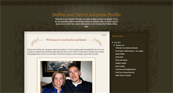 Desktop Screenshot of debanddaveadopt.blogspot.com