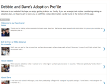 Tablet Screenshot of debanddaveadopt.blogspot.com