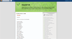 Desktop Screenshot of elbaek87-88.blogspot.com