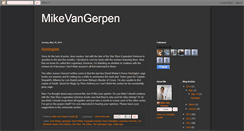 Desktop Screenshot of mikevangerpen.blogspot.com