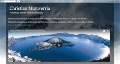 Desktop Screenshot of christianmutuverria.blogspot.com