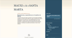 Desktop Screenshot of mauxi1a1santamarta.blogspot.com