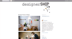 Desktop Screenshot of designership.blogspot.com