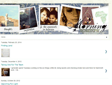 Tablet Screenshot of morning-sparrow.blogspot.com