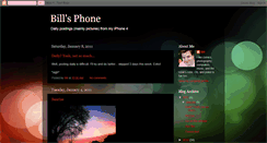 Desktop Screenshot of billsphone.blogspot.com