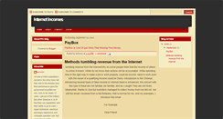 Desktop Screenshot of iincomes.blogspot.com