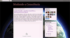 Desktop Screenshot of mudandoaconsciencia.blogspot.com