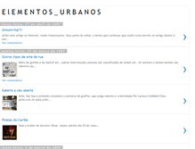 Tablet Screenshot of elementosurbanos.blogspot.com