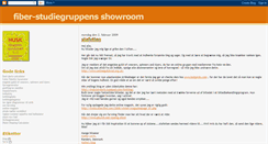 Desktop Screenshot of fiber-studier.blogspot.com