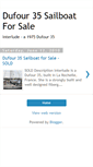 Mobile Screenshot of dufour35.blogspot.com