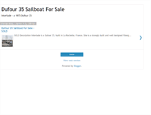 Tablet Screenshot of dufour35.blogspot.com