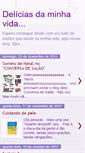 Mobile Screenshot of deliciasdaminhavida.blogspot.com