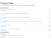 Tablet Screenshot of blog-do-gugas.blogspot.com