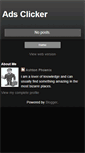 Mobile Screenshot of clickerads.blogspot.com