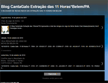 Tablet Screenshot of cantagalo11horas.blogspot.com