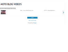 Tablet Screenshot of motoblogvideo.blogspot.com