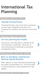 Mobile Screenshot of globaltaxplanning.blogspot.com