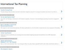 Tablet Screenshot of globaltaxplanning.blogspot.com