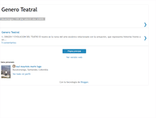 Tablet Screenshot of generoteatralraulmarin.blogspot.com