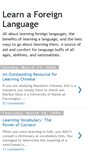 Mobile Screenshot of learnaforeignlanguage.blogspot.com