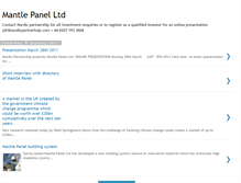 Tablet Screenshot of mantlepanel.blogspot.com