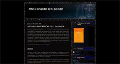 Desktop Screenshot of mitosyleyendas-elsalvador.blogspot.com