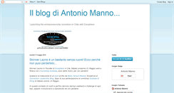 Desktop Screenshot of antoniomanno.blogspot.com