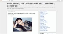 Desktop Screenshot of dominoqq338.blogspot.com