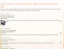 Tablet Screenshot of dominoqq338.blogspot.com
