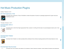 Tablet Screenshot of musicproductionplugins.blogspot.com