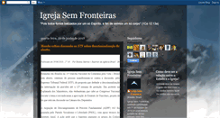Desktop Screenshot of igrejasemfronteirasdf.blogspot.com