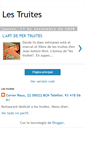 Mobile Screenshot of lestruitesbcn.blogspot.com