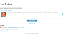 Tablet Screenshot of lestruitesbcn.blogspot.com