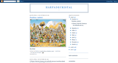 Desktop Screenshot of harpadecristal.blogspot.com