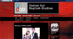 Desktop Screenshot of centerforenglishstudies.blogspot.com