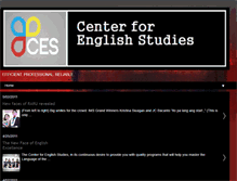Tablet Screenshot of centerforenglishstudies.blogspot.com
