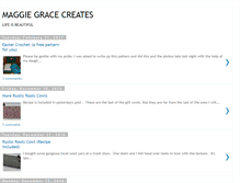 Tablet Screenshot of maggiegracecreates.blogspot.com