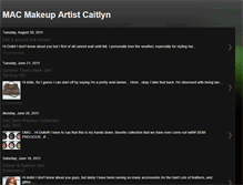 Tablet Screenshot of macmakeupartistcaitlyn.blogspot.com