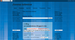 Desktop Screenshot of jovenstalentos11.blogspot.com