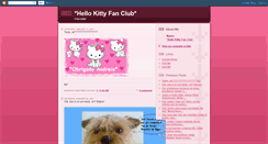 Desktop Screenshot of hello-kitty-club.blogspot.com