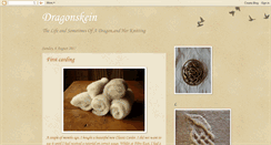 Desktop Screenshot of dragonskein.blogspot.com