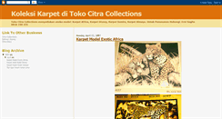 Desktop Screenshot of karpetcitra.blogspot.com