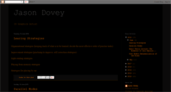 Desktop Screenshot of jasondovey.blogspot.com