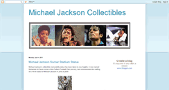 Desktop Screenshot of michaeljacksoncollector.blogspot.com